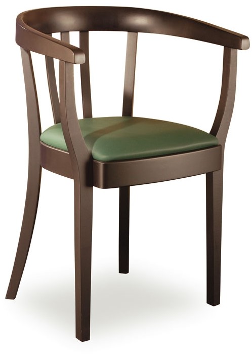 Jídelní židlové křeslo LOUISE 323430 LA Bernkop masivní buk a čalounění