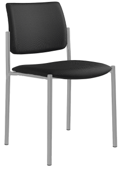  Konferenční židle CONFERENCE 155-N2, efekt hliník