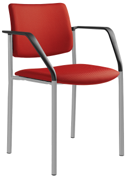 židle CONFERENCE 155-N2,BR, kostra efekt hliník