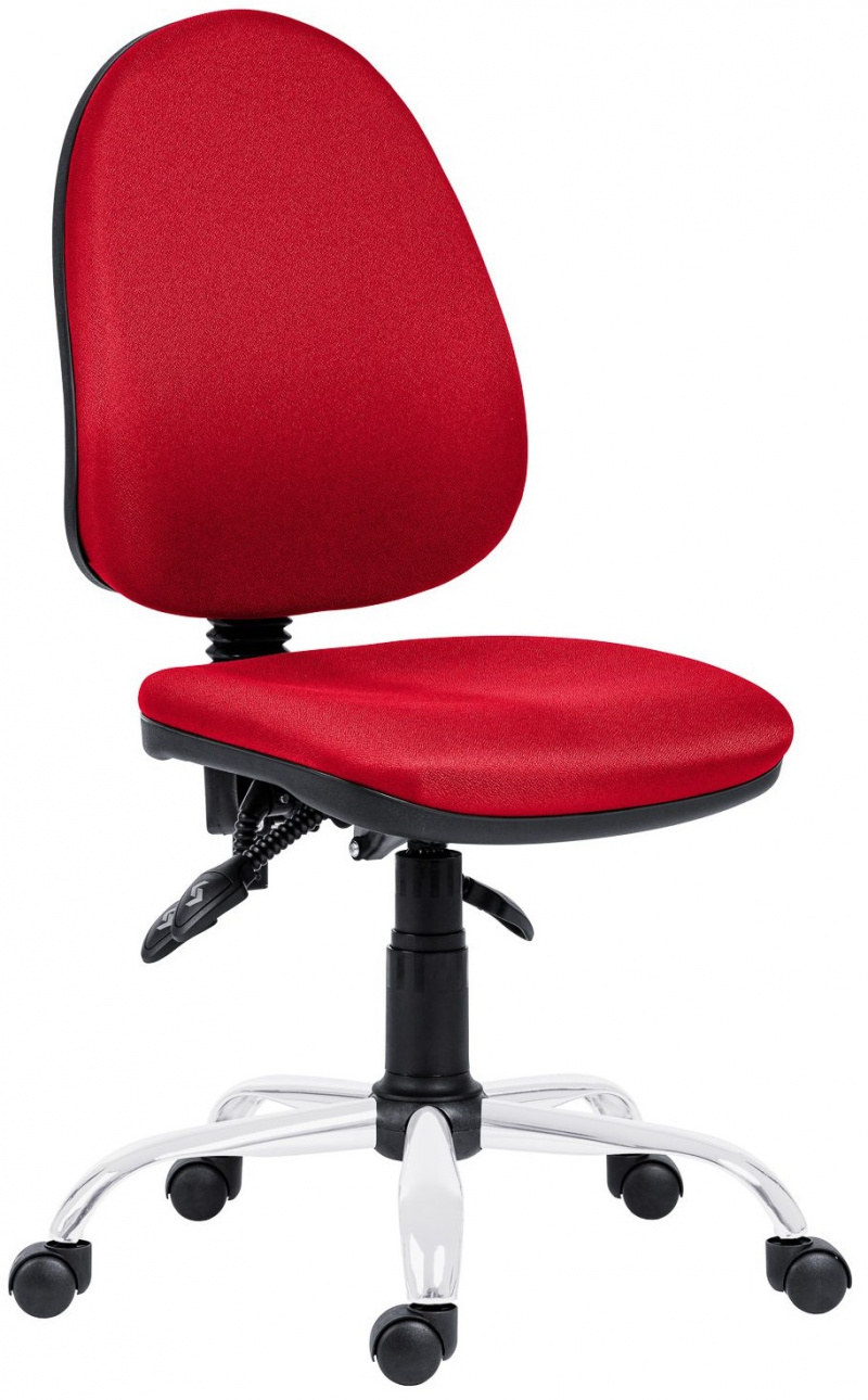 kancelářská židle PANTHER ASYN C D3 červená