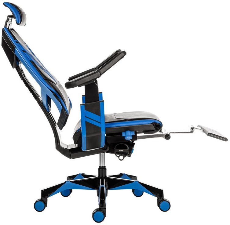 Herní židle GENIDIA GAMING blue