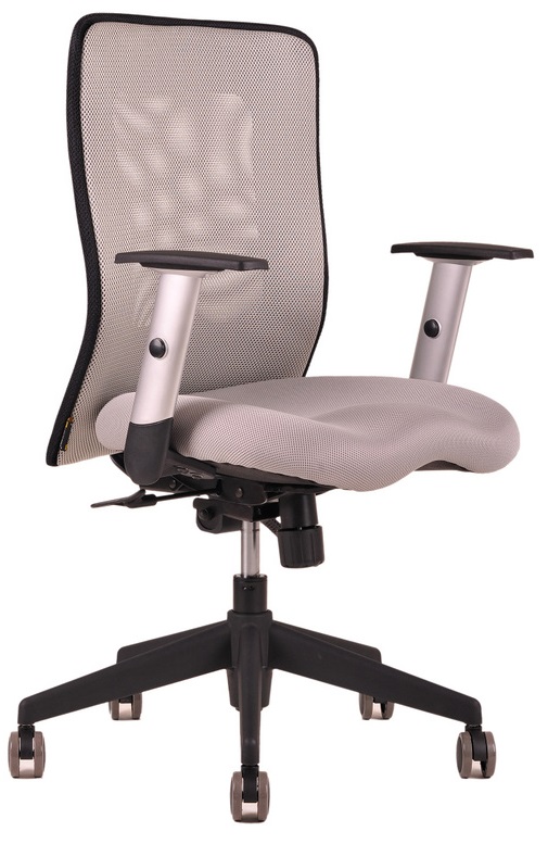 kancelářská židle CALYPSO celošedá office pro