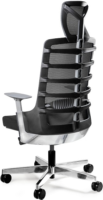 Kancelářská židle SPINELLY, černý plast