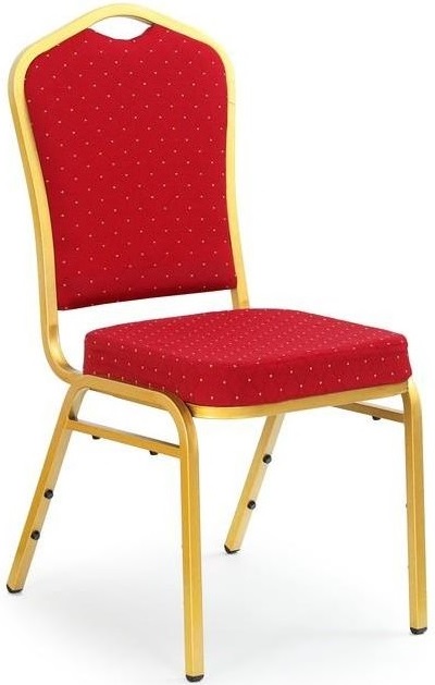 Banketová židle K66 červená skladová