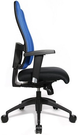 židle Lady Sitness Deluxe Topstar modrá