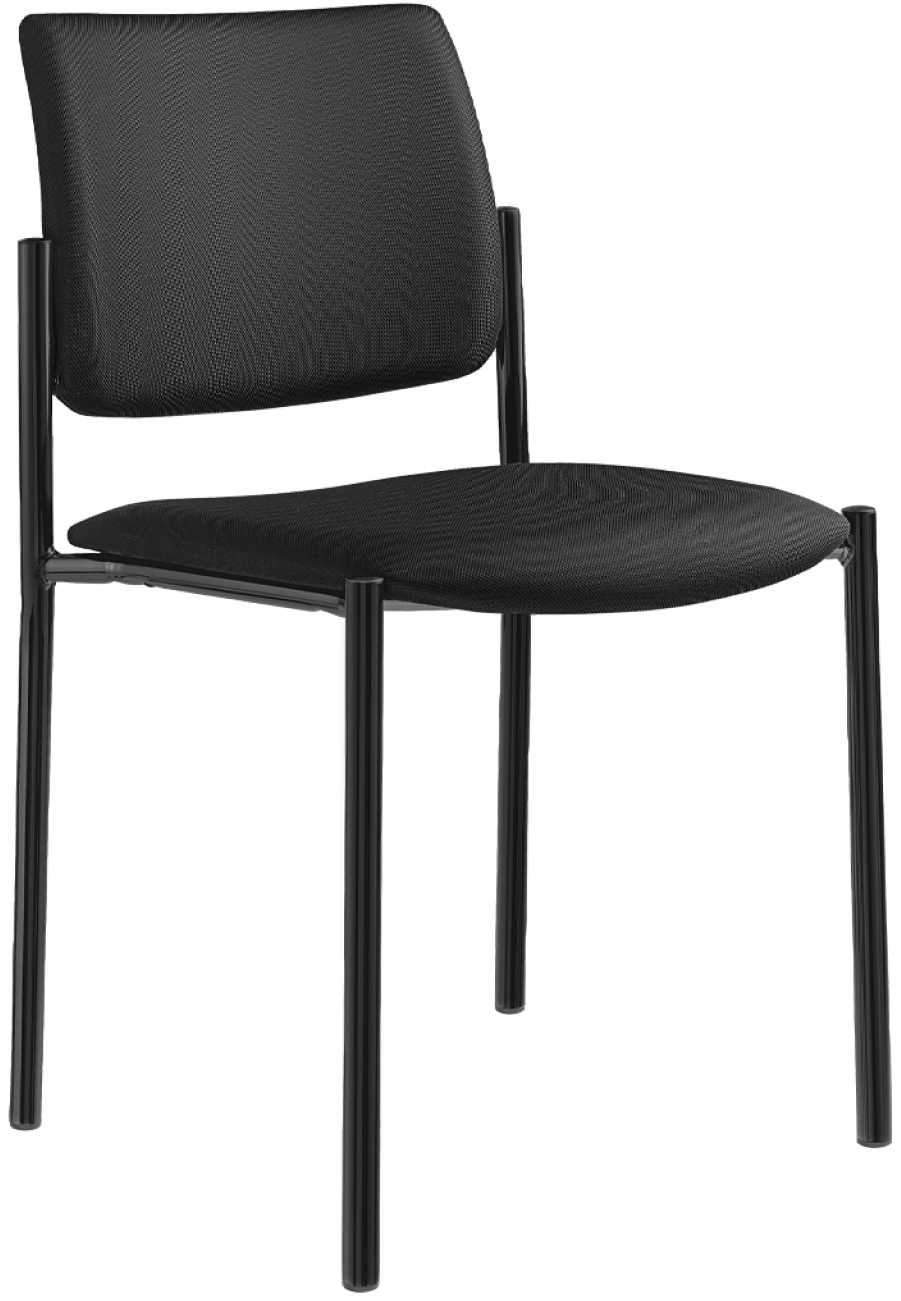 Konferenční židle CONFERENCE 155-N1, černá