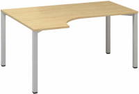 ALFA 200 stůl kancelářský 221, 180x120 cm rohový levý