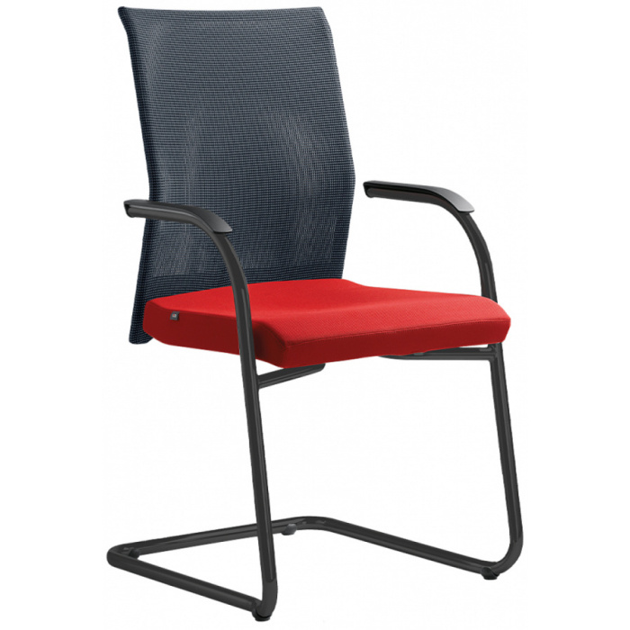 Konferenční židle WEB OMEGA 405-Z-N1, kostra černá