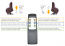 Relaxační polohovací křeslo MD-18 Wifi