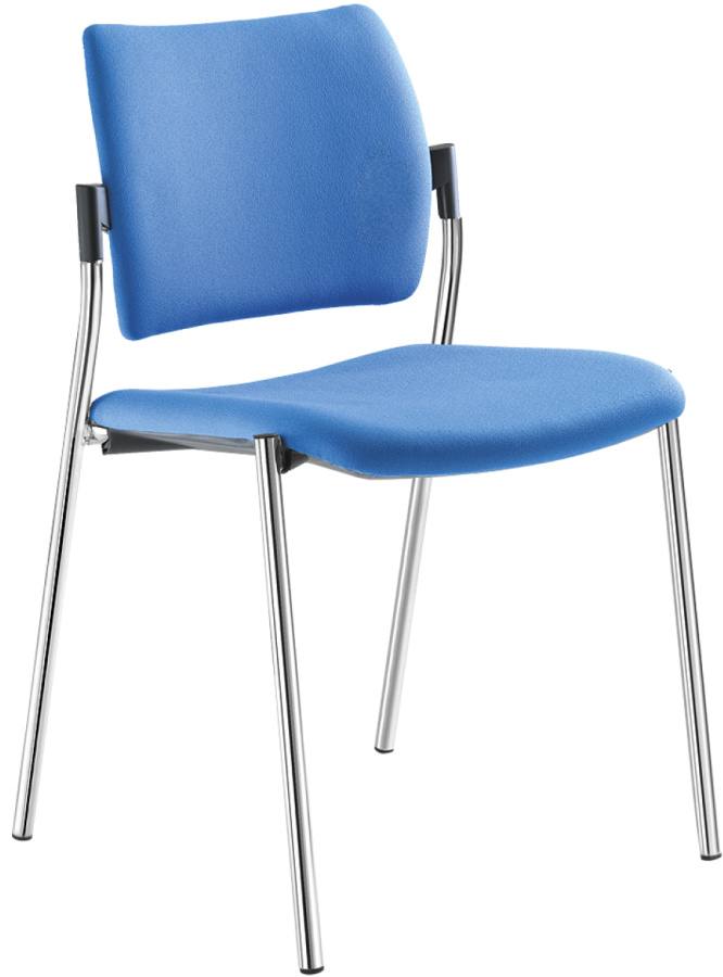 konferenční židle DREAM 110-N4, kostra chrom gallery main image
