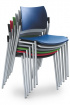 konferenční židle DREAM 111-N4, kostra chrom