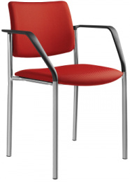 židle CONFERENCE 155-N4,BR, kostra chrom