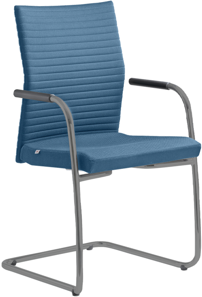 Konferenční židle ELEMENT 440-Z-N2, kostra šedá gallery main image