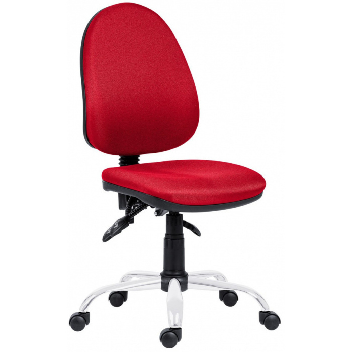 kancelářská židle PANTHER ASYN C D3 červená