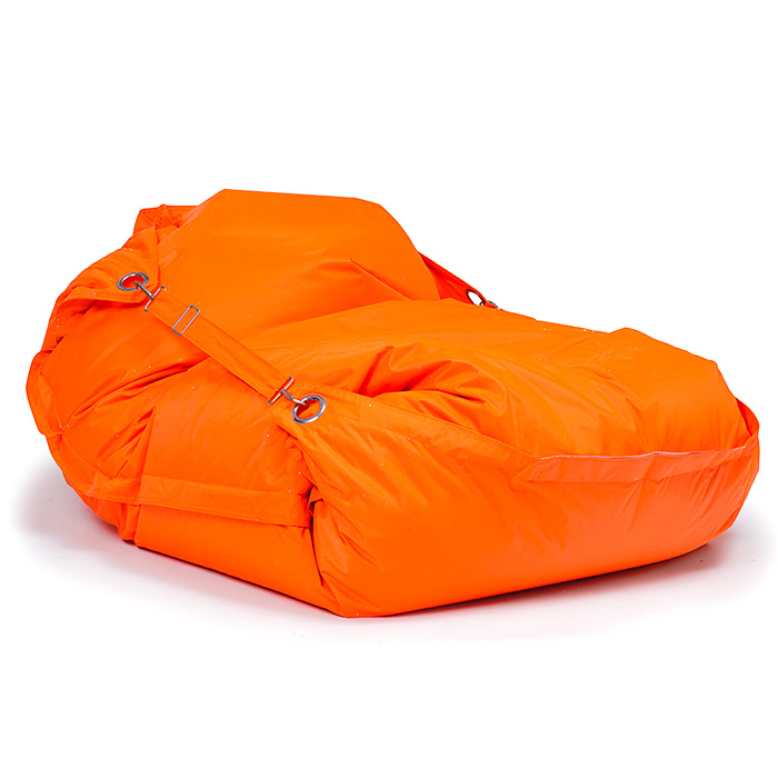 Sedací pytel Omni Bag s popruhy Fluorescent Orange 181x141