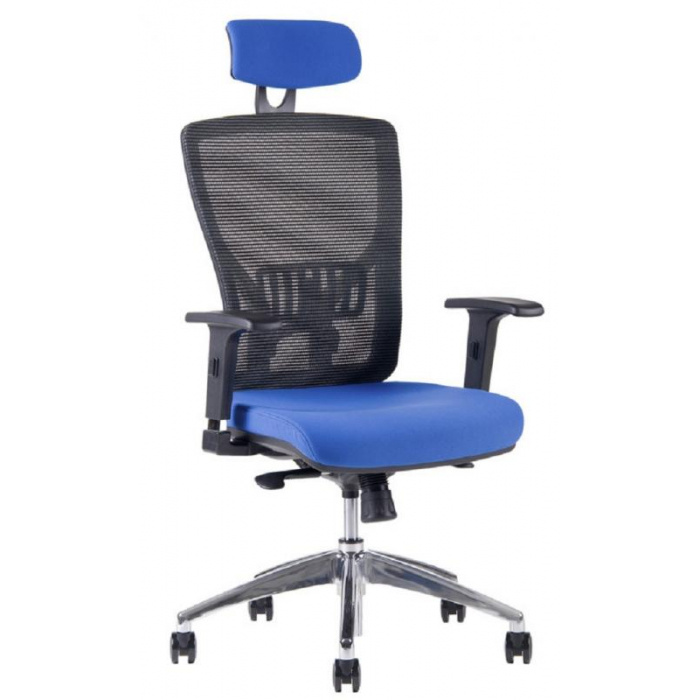 kancelářská židle Halia MESH CHR SP - s podhlavníkem