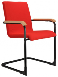 Konferenční židle SWING dřevěné područky