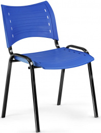 konferenční židle ISO 13 plast, kostra černá gallery main image