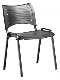 konferenční židle ISO 13 plast, kostra černá gallery main image
