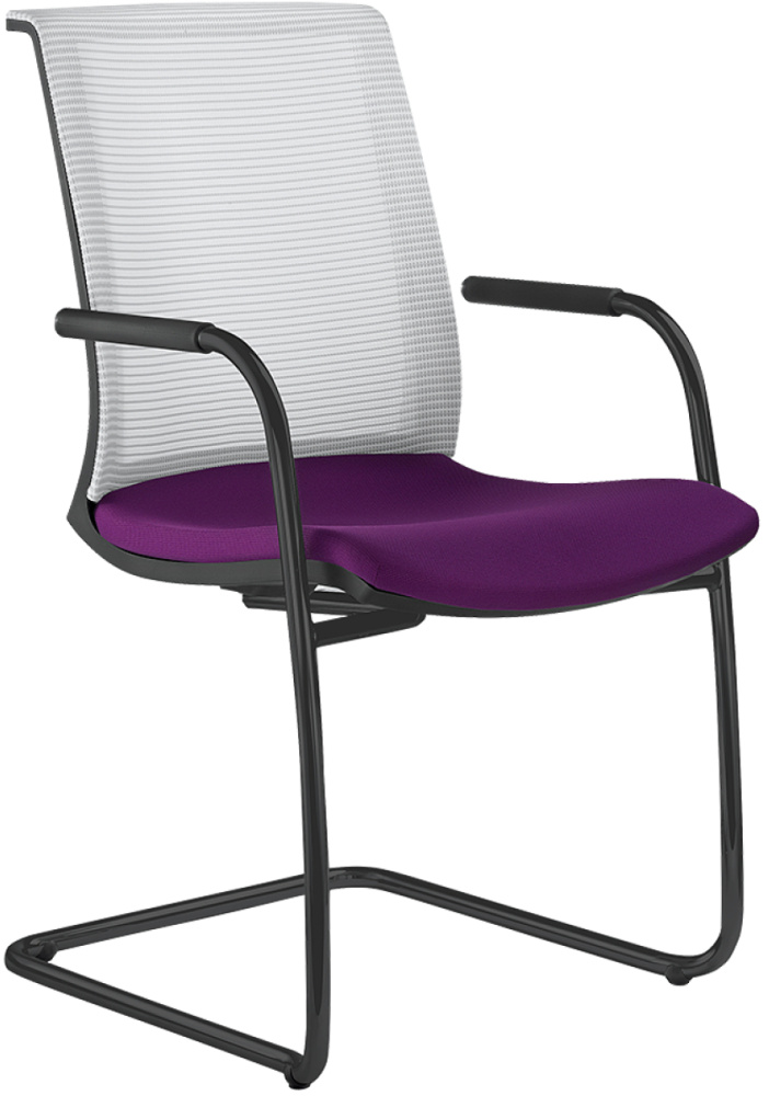 Konferenční židle LYRA NET 203-Z-N1, kostra černá gallery main image