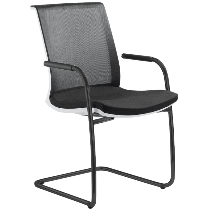 Konferenční židle LYRA NET 213-Z-N1, kostra černá