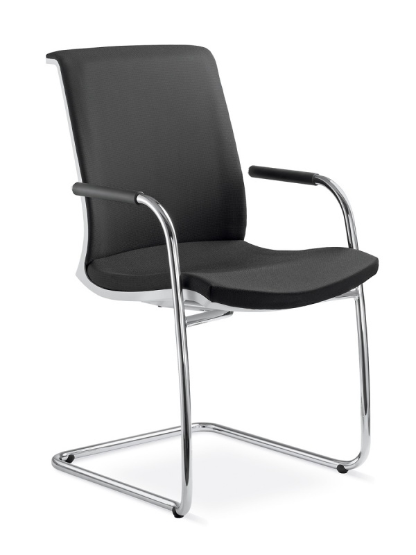 Konferenční židle LYRA NET 214-Z-N1, kostra černá gallery main image
