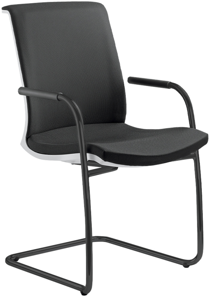 Konferenční židle LYRA NET 214-Z-N1, kostra černá gallery main image