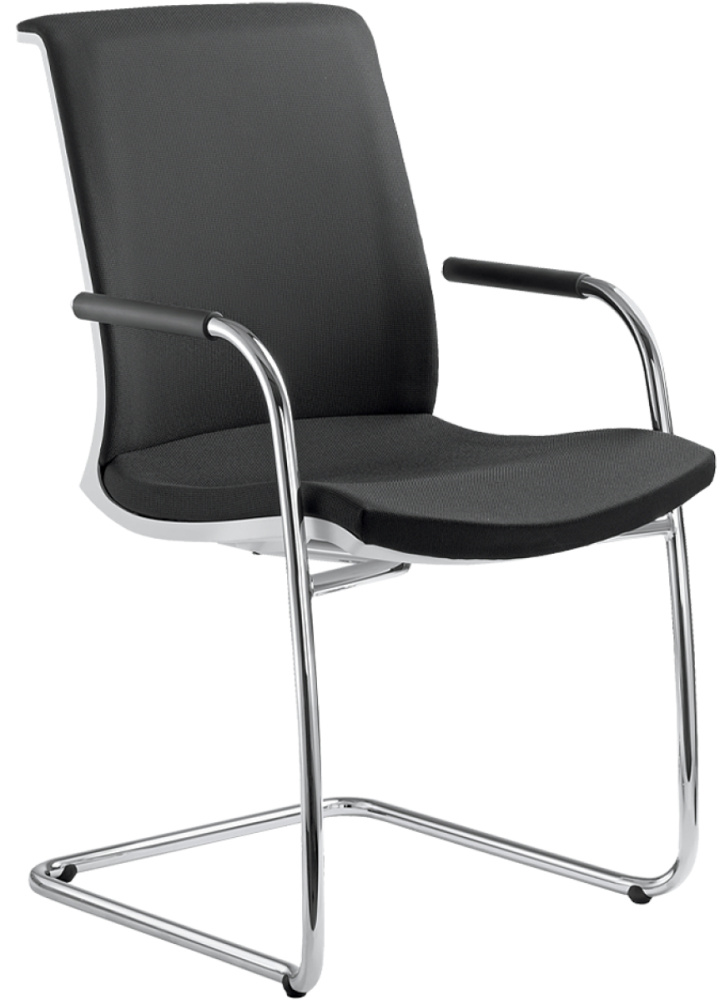 Konferenční židle LYRA NET 214-Z-N4, kostra chrom gallery main image