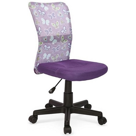 Halmar Dětská židle DINGO - barva fialová