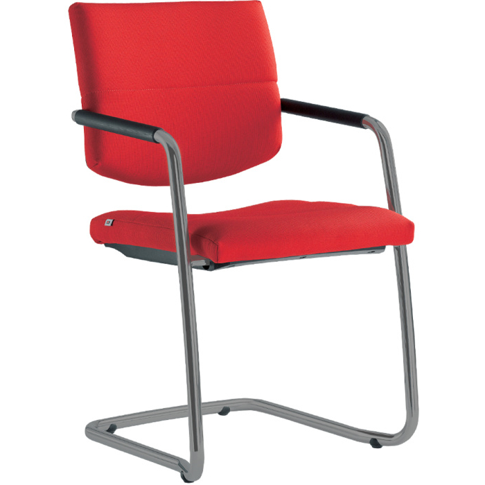 Konferenční židle LASER 683-Z-N2, kostra šedá
