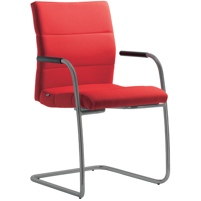 Konferenční židle LASER 682-Z-N2, kostra šedá