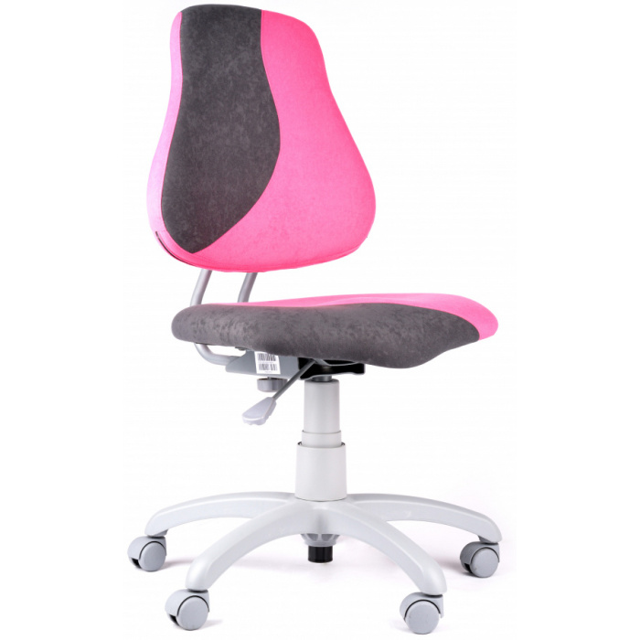 dětská židle FUXO S-line růžovo-šedá