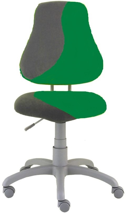 dětská židle FUXO S-line tmavě zeleno-šedá gallery main image