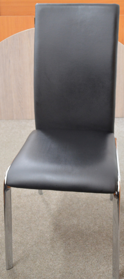 jídelní židle černá koženka, sleva č. AOJ250 gallery main image