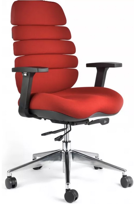 kancelářská židle SPINE červená gallery main image