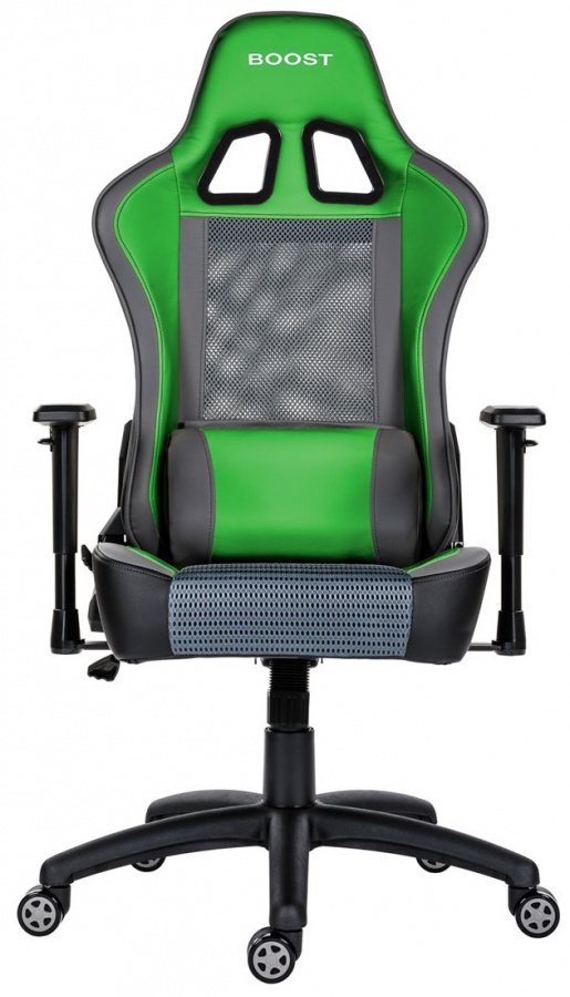 Herní židle BOOST zelená gallery main image
