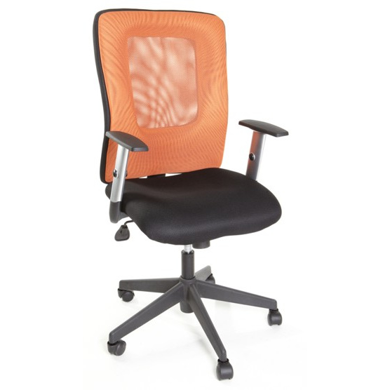 kancelářská židle HANZ oranžovo černý, č. AOJ910S