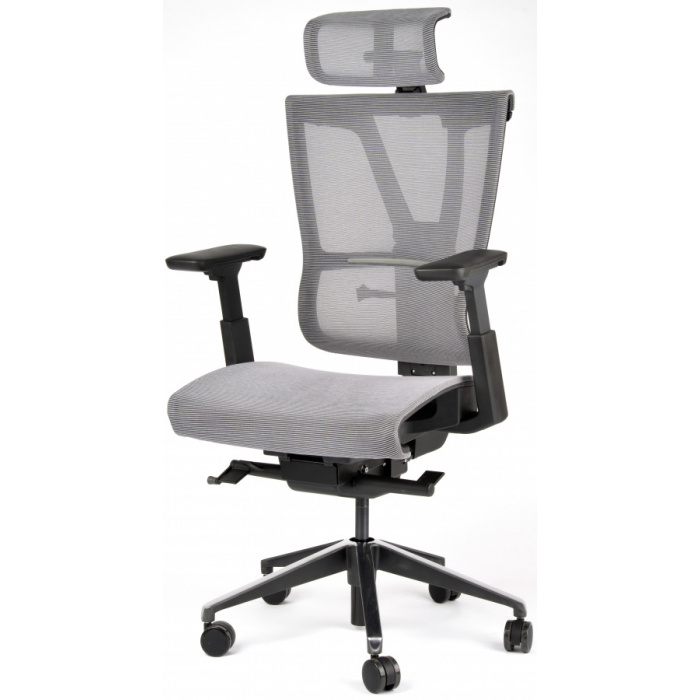 Kancelářská židle MISSION šedá, č. AOJ1270