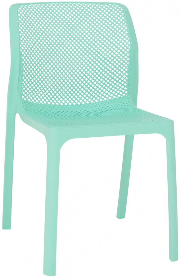 Stohovatelná židle LARKA, mentolová/ plast gallery main image