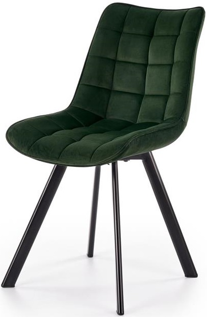 Jídelní židle K332 zelená gallery main image