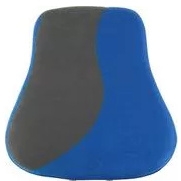 opěrák pro židli FUXO S-LINE šedá/modrá 21