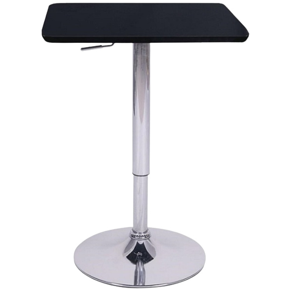 Barový stůl s nastavitelnou výškou FLORIAN, černý