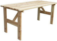 Zahradní stůl VIKING dřevěný přírodní - 180cm