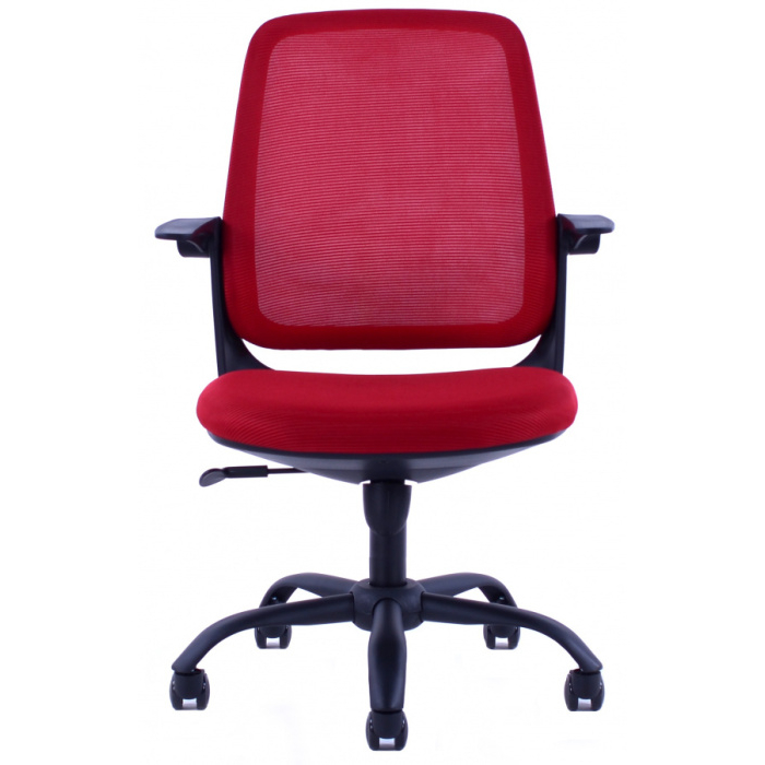 kancelářská židle SIMPLE červená, vzorkový kus Brno