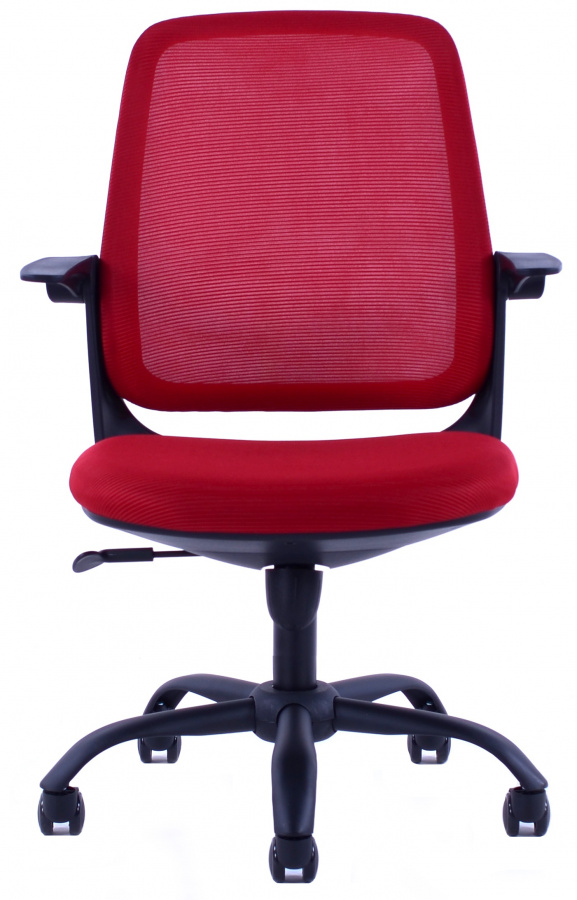 kancelářská židle SIMPLE červená, vzorkový kus Brno gallery main image
