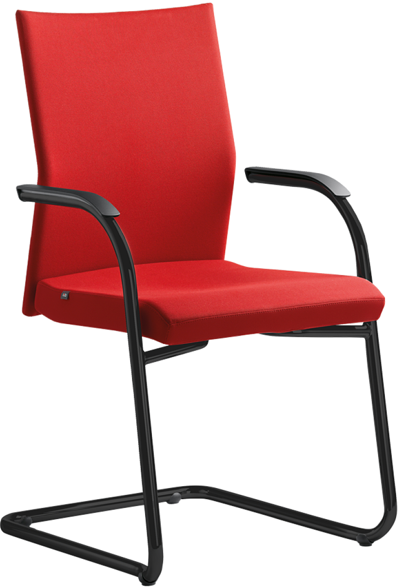 konferenční židle WEB OMEGA 410-Z-N1, kostra černá gallery main image